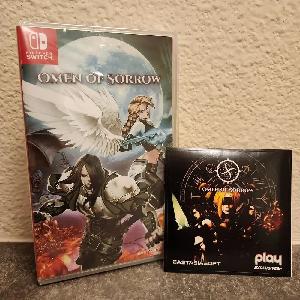 Game - Omen of Sorrow [w/ sticker] (NEW) - Switch